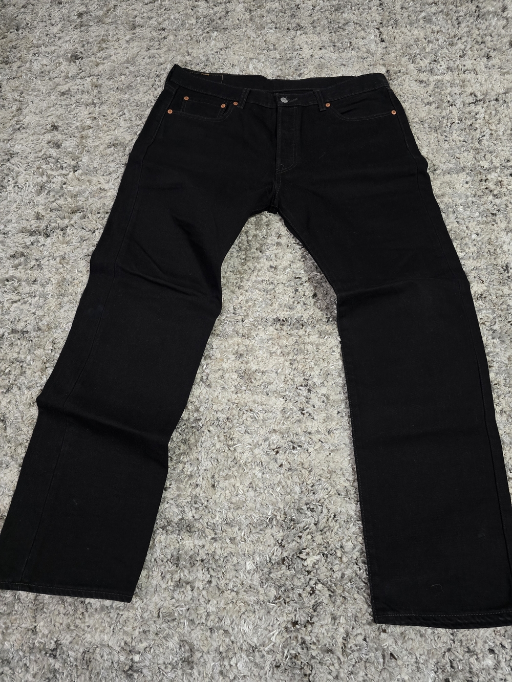 Levi's Men's Straight Black Jeans